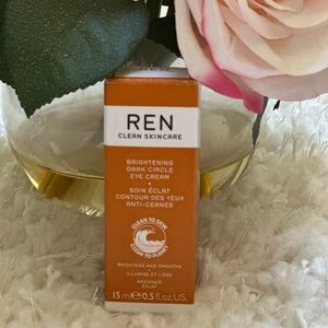 Ren Clean Skincare Brightening Dark Circle Eye Cream- New in Box